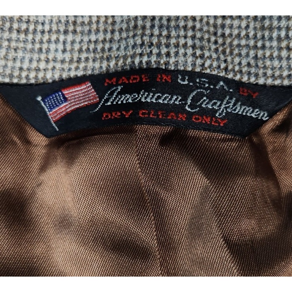 American Craftsmen Clubman Wool Suit Jacket and Pants - Series SZA - Picture 3 of 9